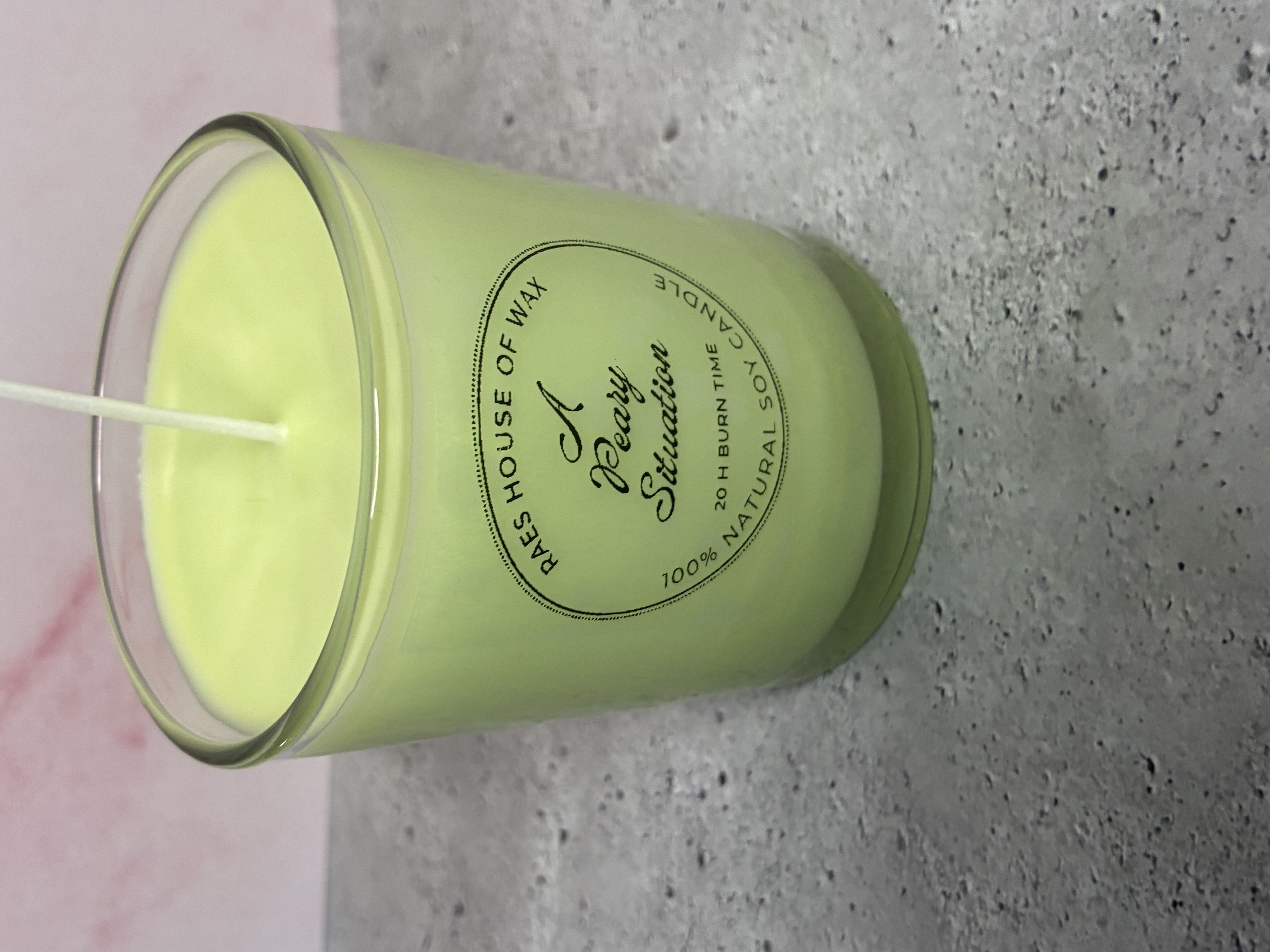 A Peary Situation Candle